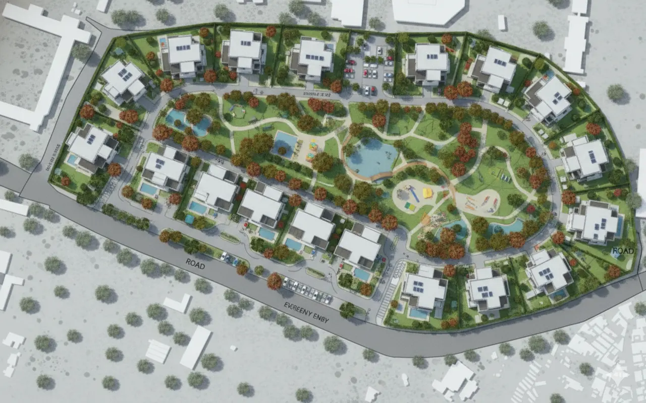 Layout planning and house design services by Sooru Planning and Constructions