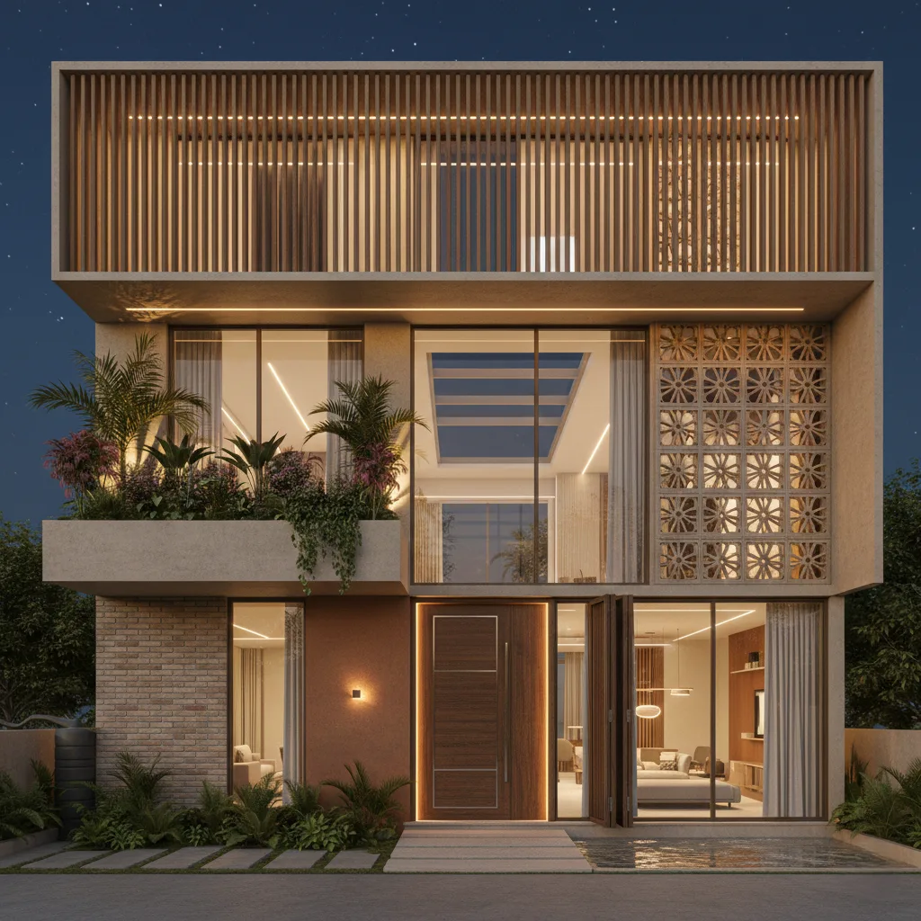Residential construction in Nanjangud