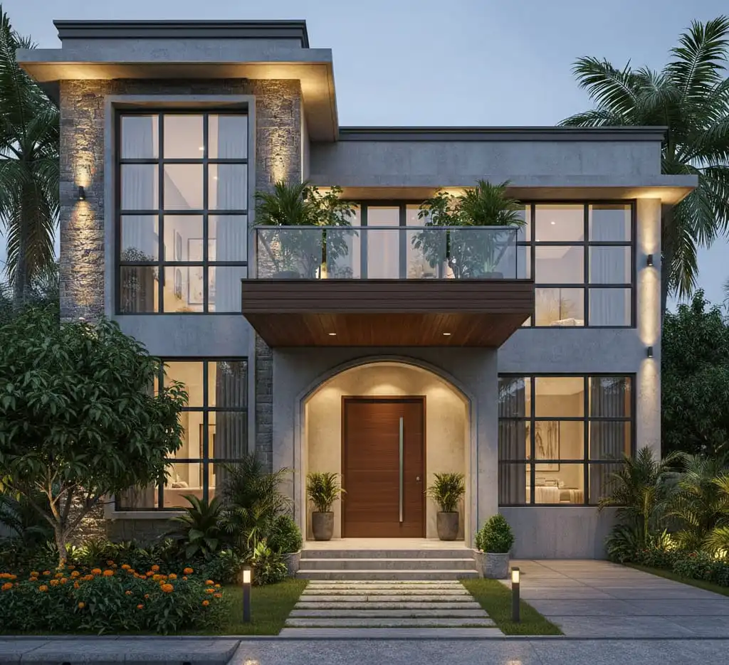 Residential construction in Mysore